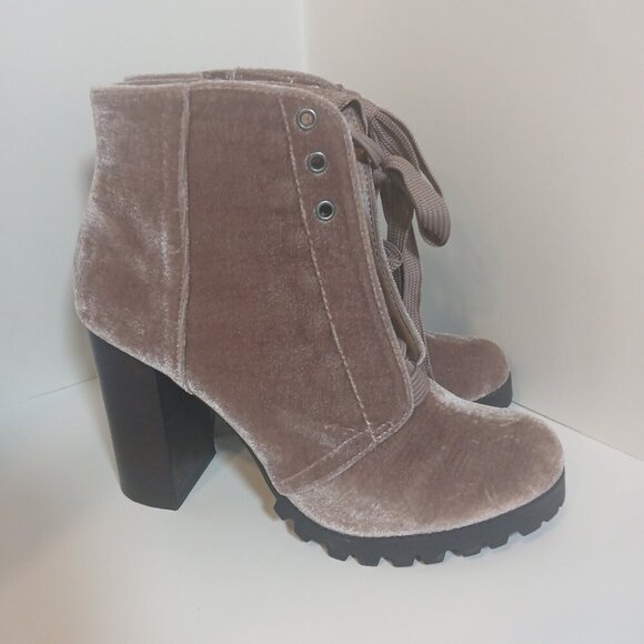 CALL  IT SPRING Women's Brown Suede Ankle High Boots Size 9US - Picture 4 of 10